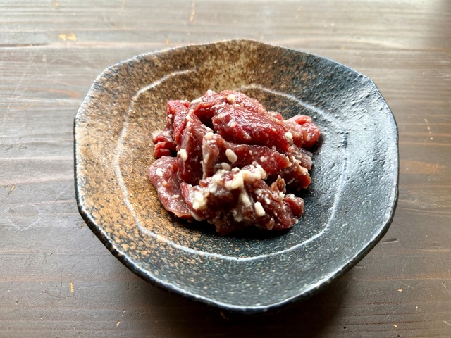 【北遠ジビエ】　北遠鹿の味付け肉（モモ・ロース肉）　化学調味料無添加 200g