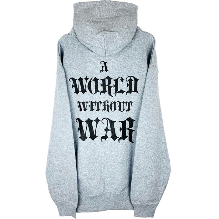 DEVILOCK デビロック「A WORLD WITHOUT WAR HOODIE」プルオーバー