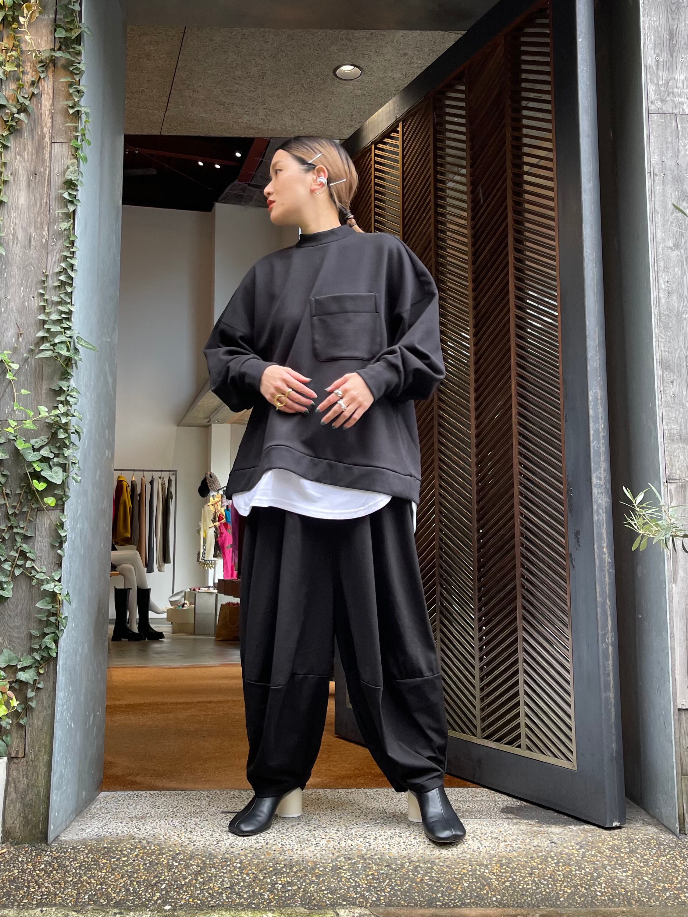 ENFOLD エンフォルド / WIDE-ARM PULLOVER | TRENTオンラインショップ 