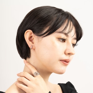 Silver earclip SME18 イヤリング