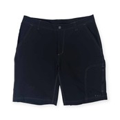 adidas OUTDOOR アディダス ストレッチ ナイロン ハーフパンツ ショーツ O /黒 ブラック/メンズ