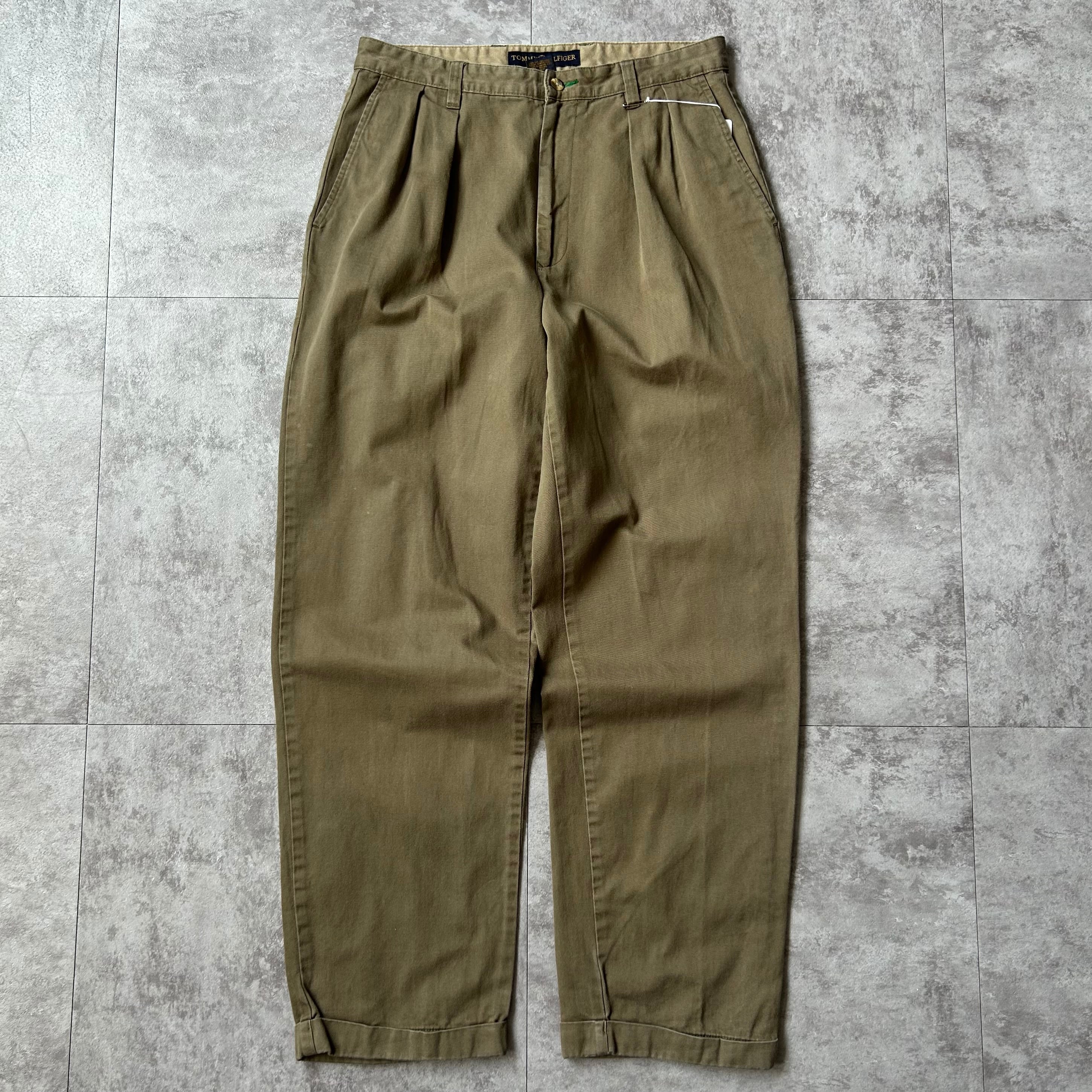 【90s USA製】DOCKERS 2tuck チノパンツ 93 