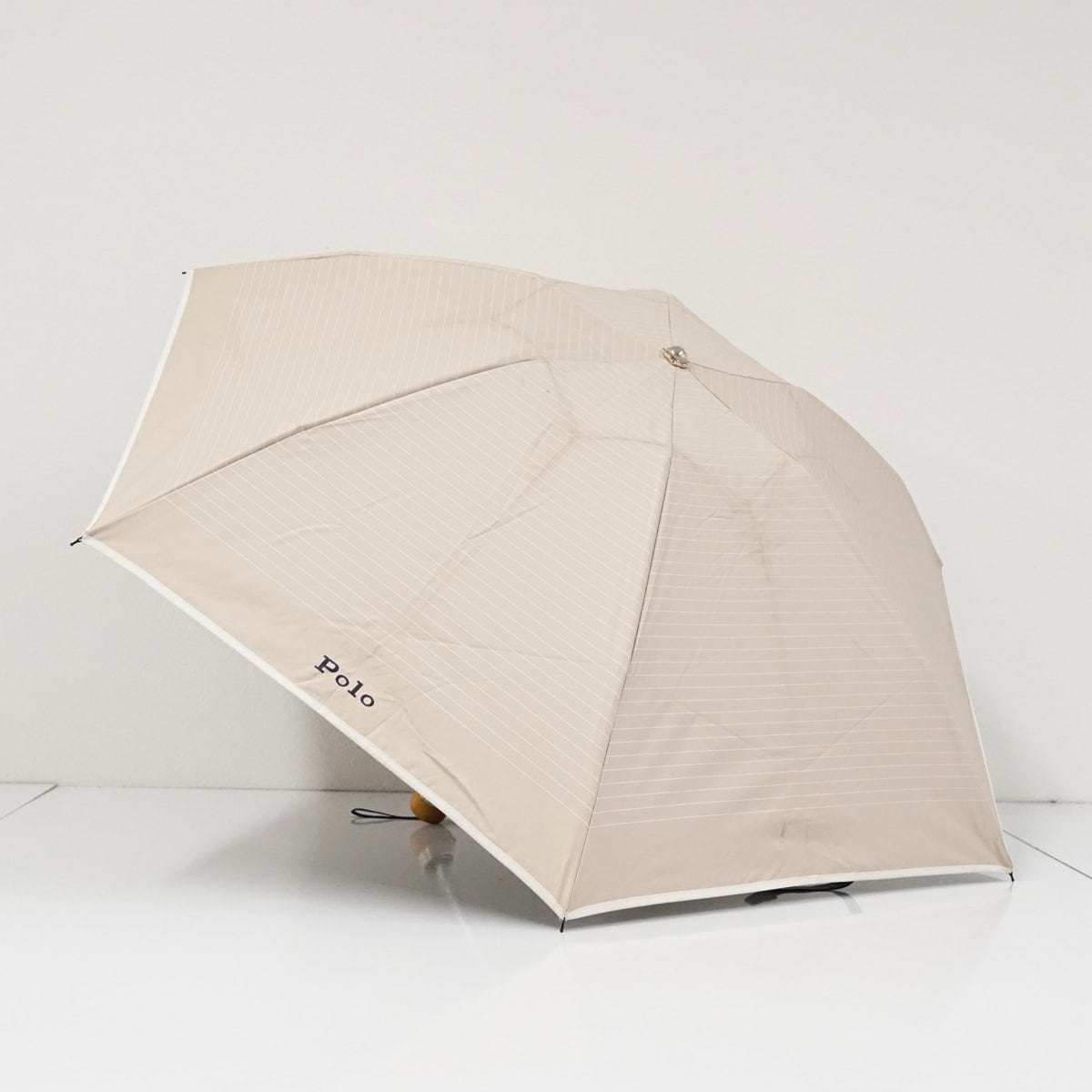 【未使用】POLO RALPH LAUREN 晴雨兼用折りたたみ傘 50cm 晴雨兼用日傘 Polo Ralph Lauren ポロラルフローレン USED美品