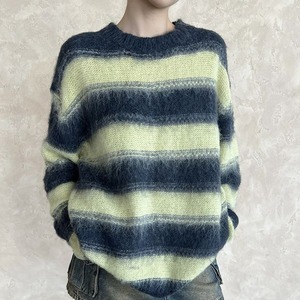 Multi Border Knit Pullover 501690