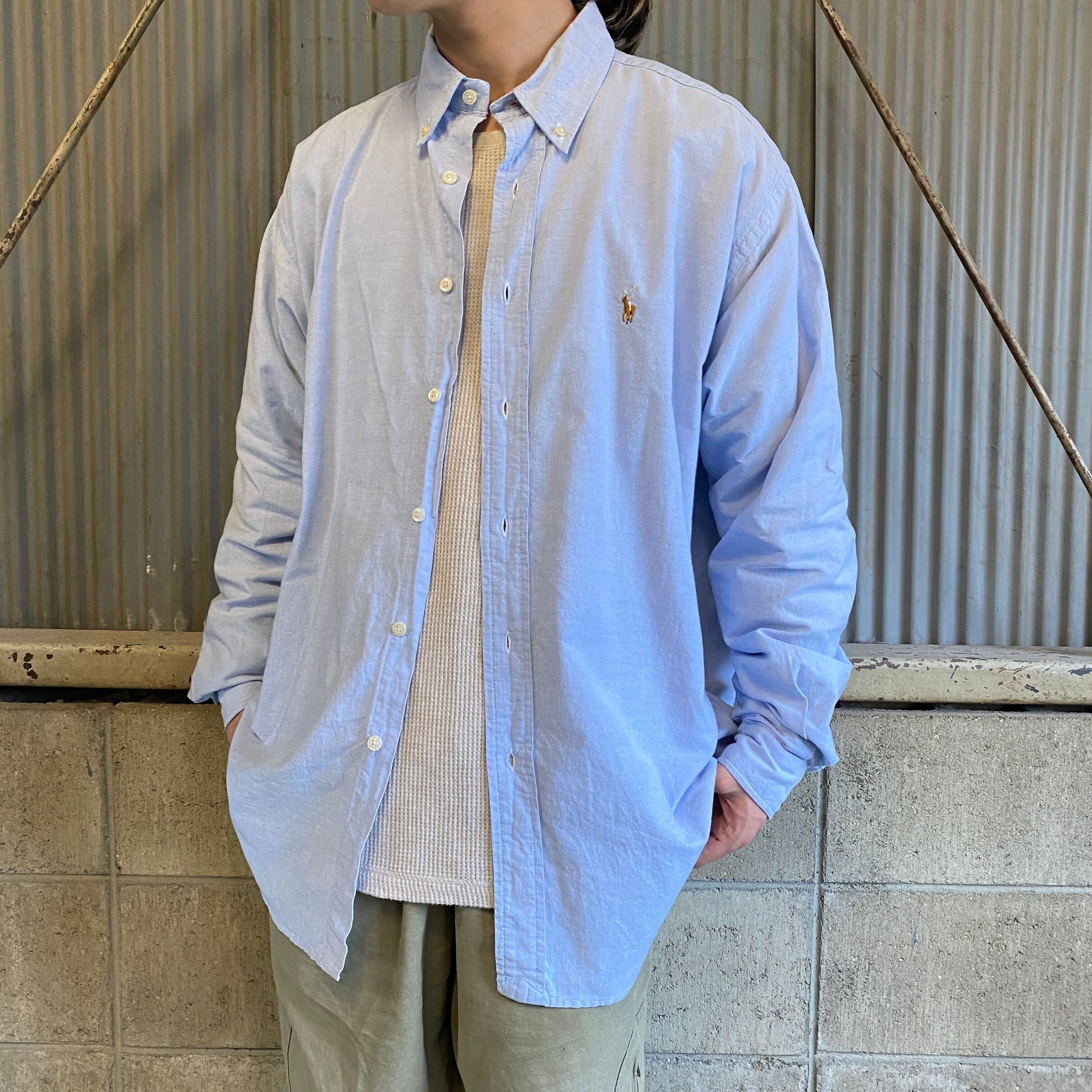 Ralph Lauren オールドラルフローレン YARMOUTH ボタンダウンシャツ 