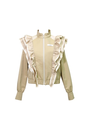 Butterfly frill blouson