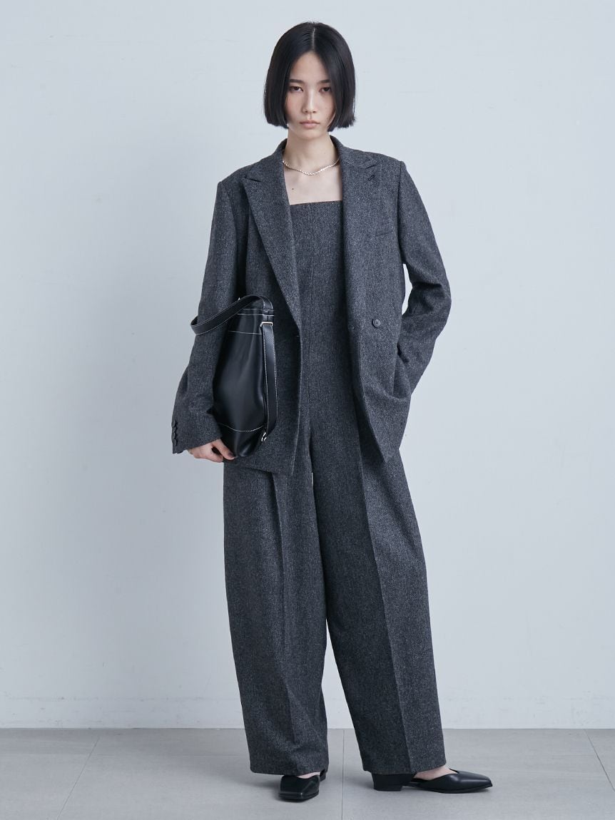 MIESROHE】ツィードダブルブレストジャケット | Kawashima Online Shop