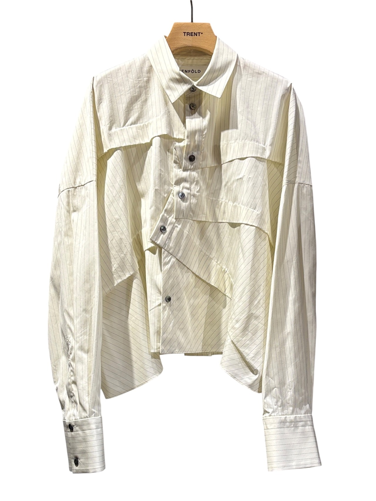 【26AW | WOMEN】ENFOLD エンフォルド / シャツ / TUCK WIDE SHIRT 300JA230-2371 - 1
