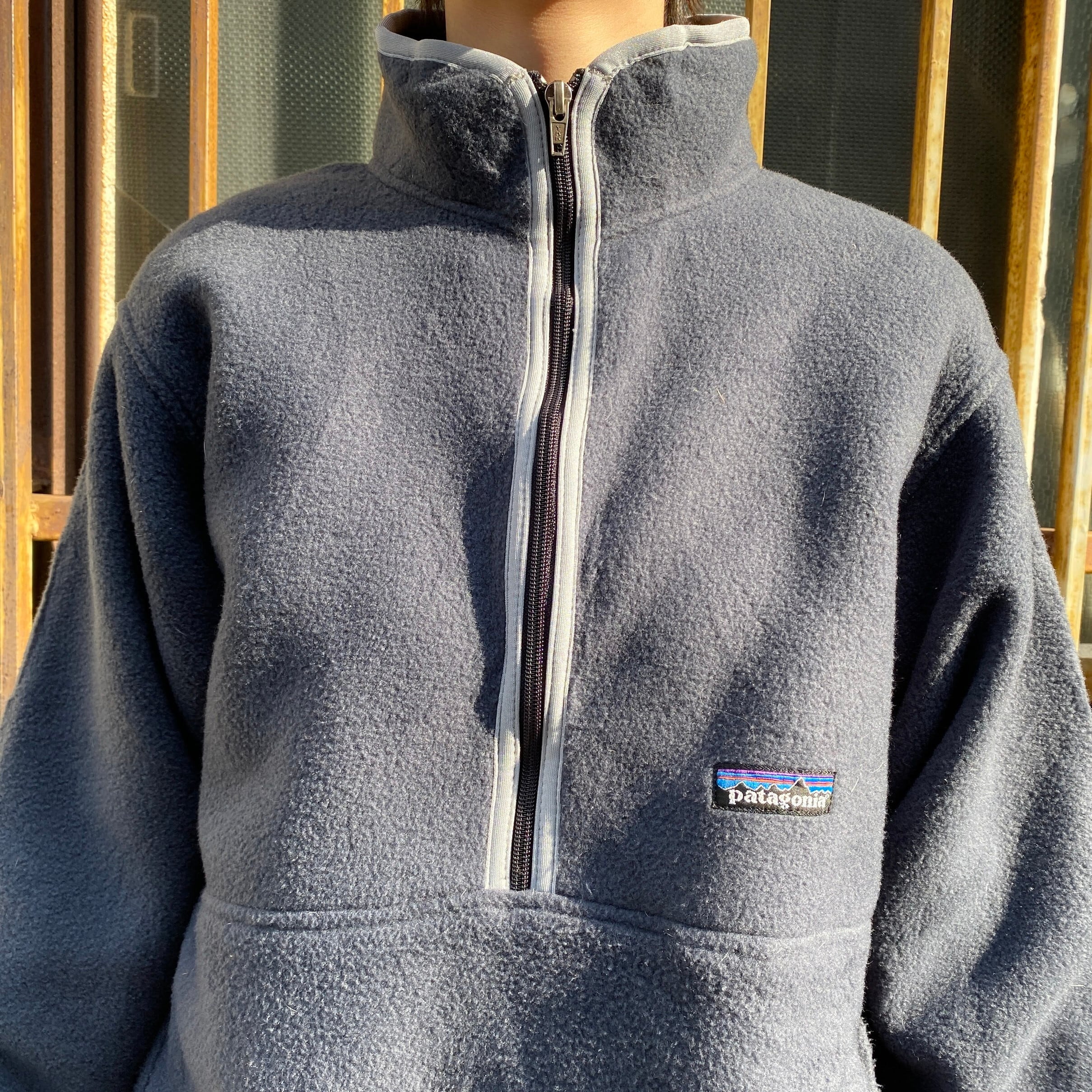 Patagonia SYNCHILLA フリース ハーフジップ XL ネイビー