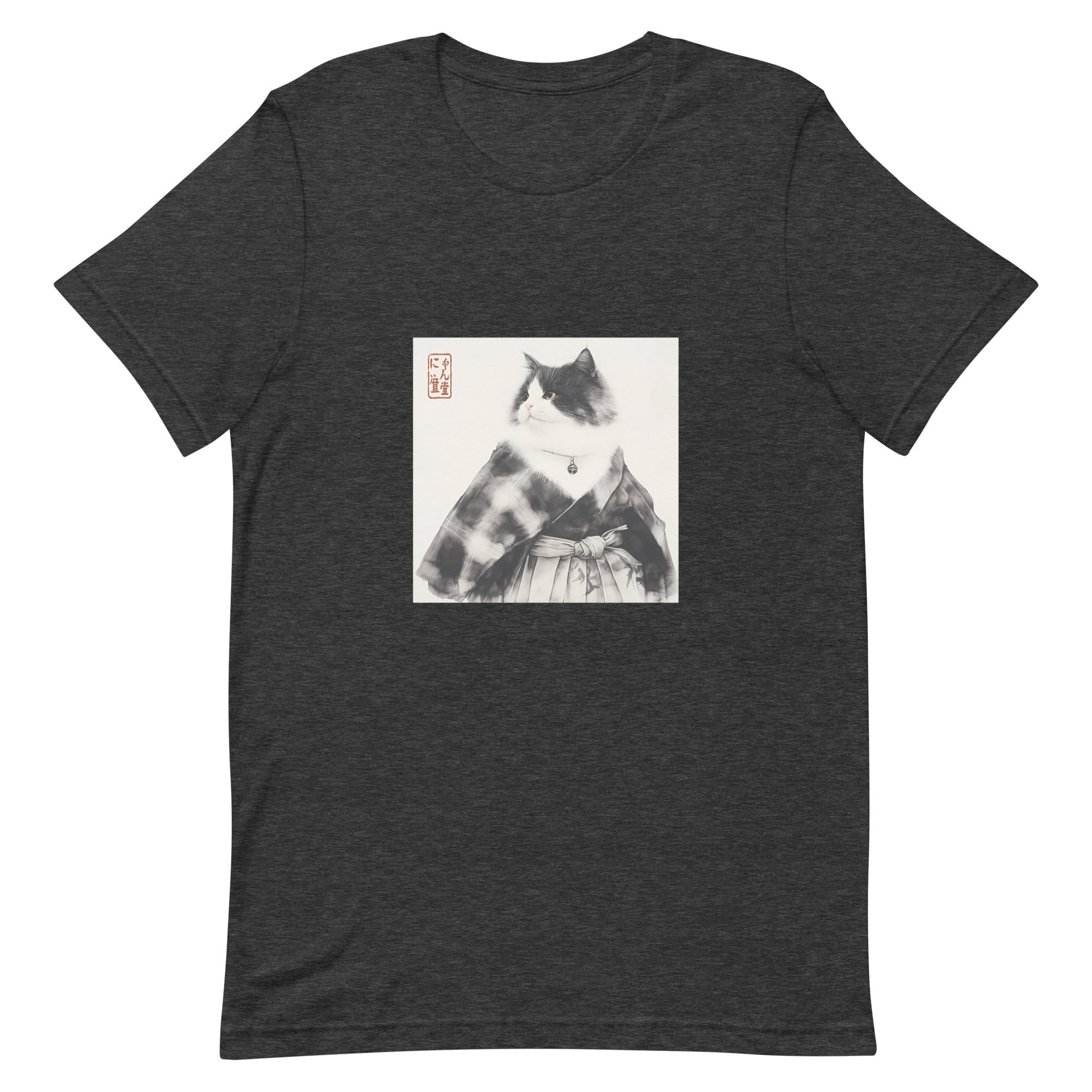 「風鈴堂にて待つ猫」 Tシャツ/A cat waiting at the wind chimes T-shirt