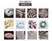 15mm 馬司貝ウエハ DIY アクセサリー用