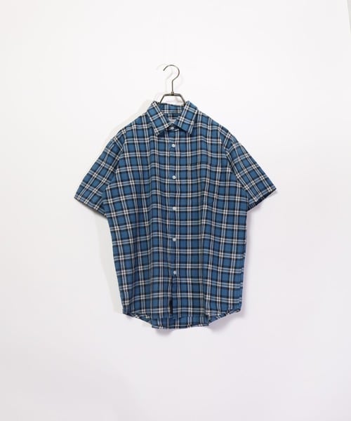 美品 60s 70s ARROW オンブレチェック 長袖レーヨンシャツ