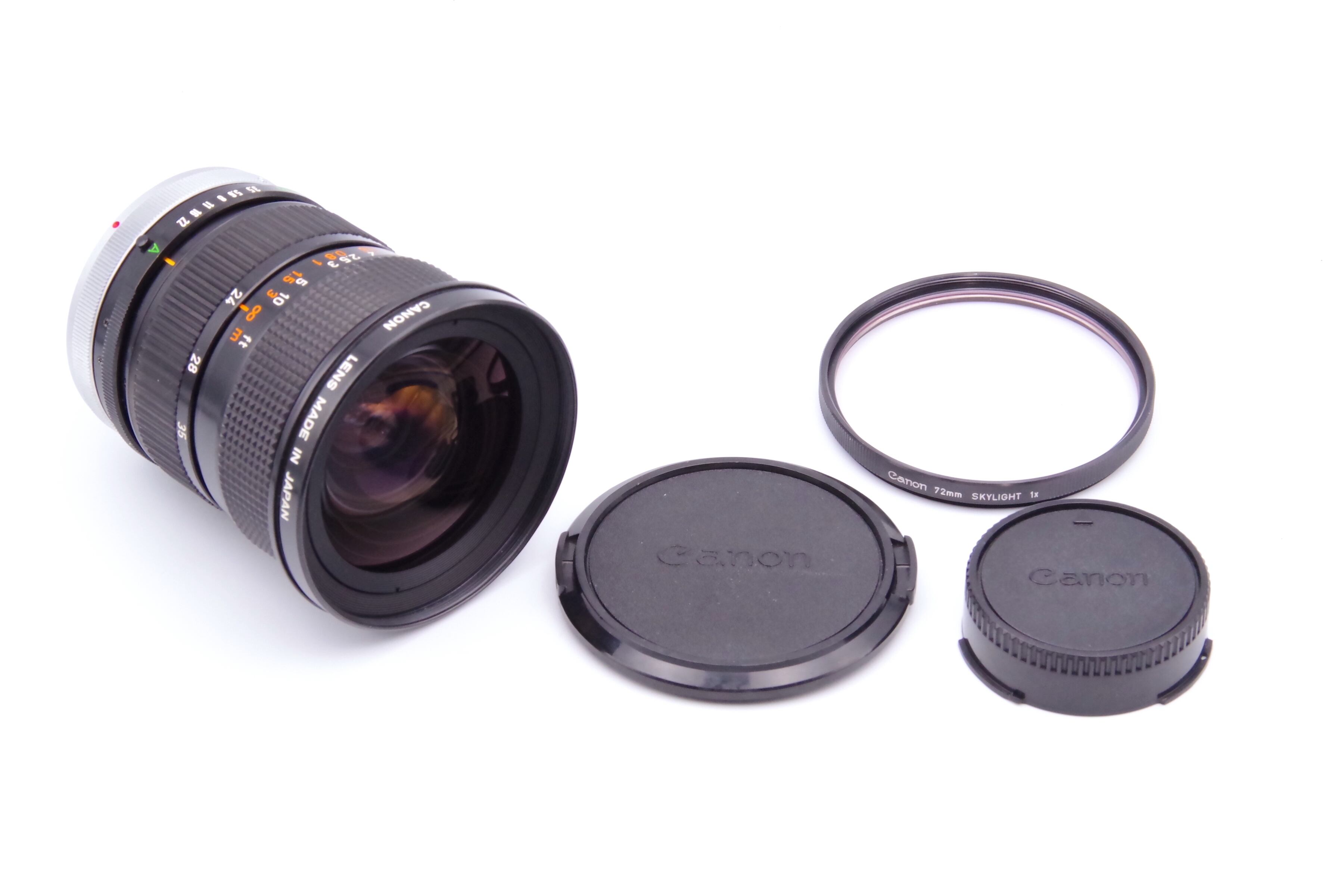 CANON LENS FD 24-35mm F3.5 S.S.C. ASPHERICAL FDマウント