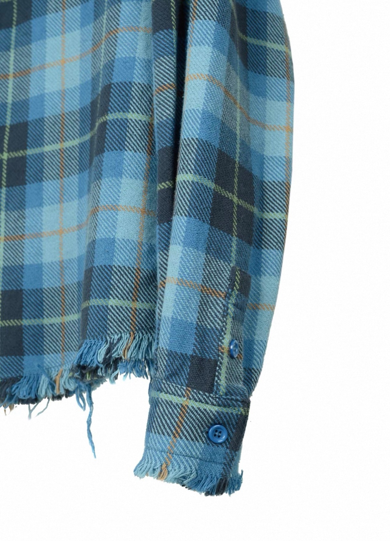 Distressed Plaid Shirt