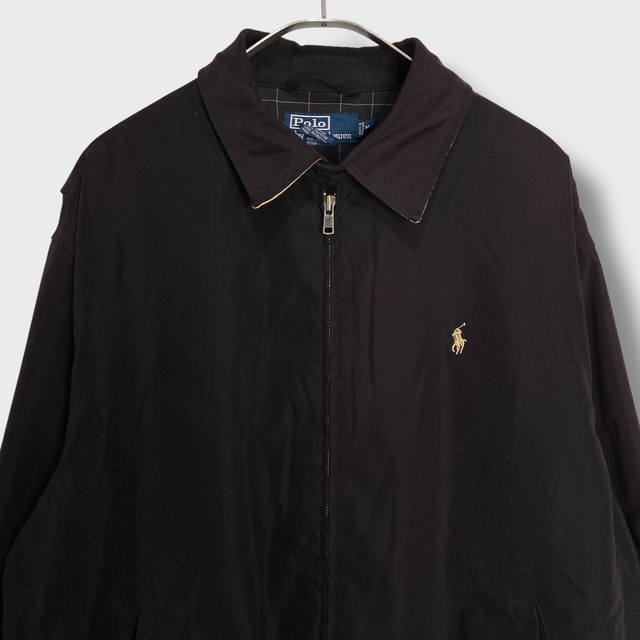 RalphLauren ラルフローレン　スウィングトップ　ジャケット　黒　M