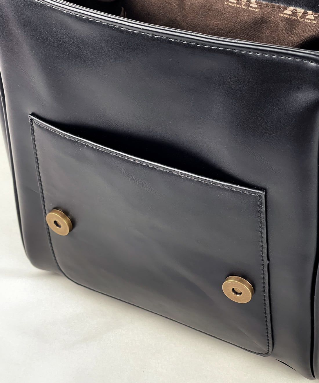 【エルフィ様】REN 美品　リュック　ハリー　　黒 FLAPPER:HarryPotter ハリー・ポッター 4寮プチパーツバックパック