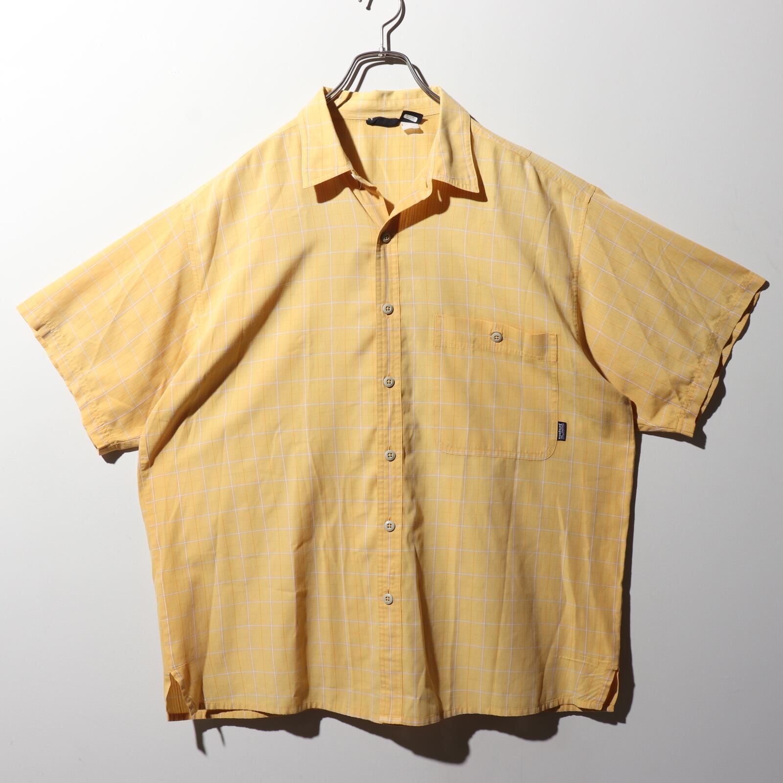 L 03年 黄色 パッカーウェアシャツ Patagonia パタゴニア アロハ  