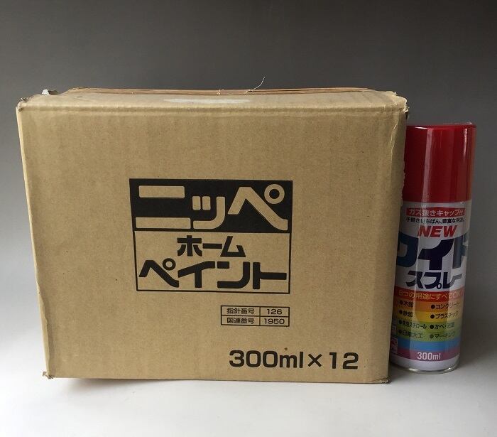 ニューワイドスプレー 赤 12本入り1箱