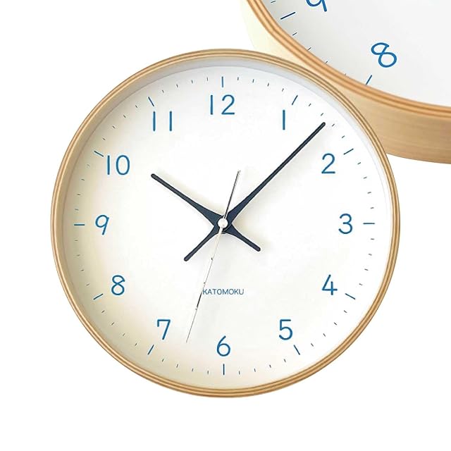 セイコークロック 掛け時計 メープル調木目 本体サイズ:30.7×30.7×4.9cm 電波 アナログ KX242B セイコークロック 掛け時計 電波 アナログ 木枠 天然色木地 直径30×4.7