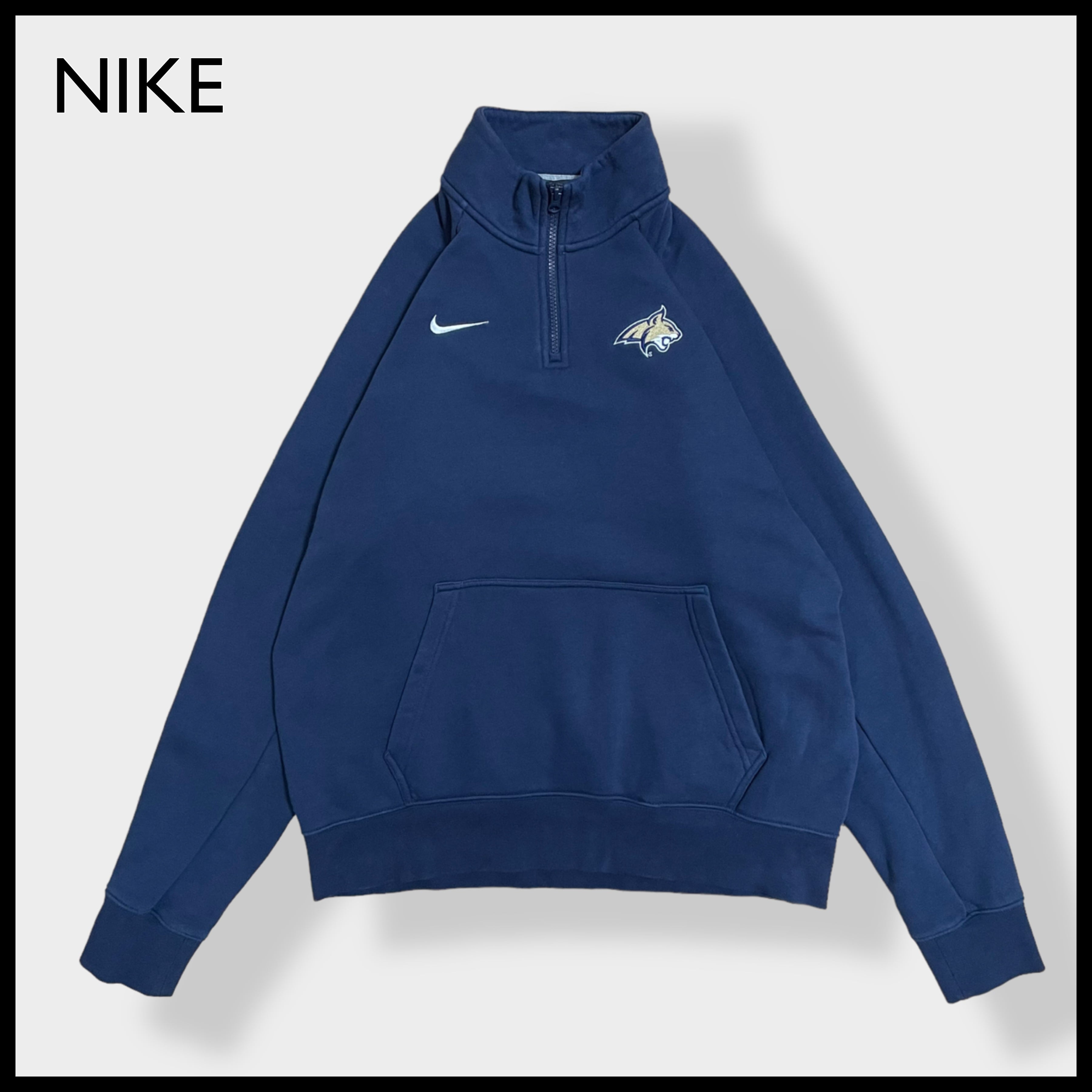 NIKE（ナイキ）の「NIKE/ナイキ ハーフジップロゴスウェット FQ7980-010（スウェット）」 - WEAR 新品未使用 タグ付き Nike ハートロゴ ハーフジップスウェット 75