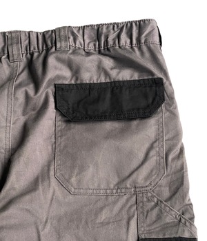 Used  Euro work pants -gray-