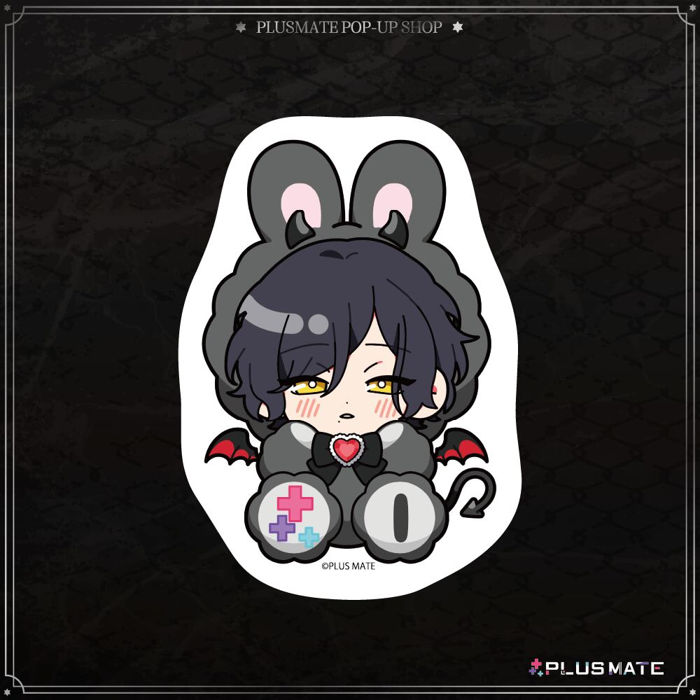 PLUSMATE かれぬい~天使&悪魔~ ステッカー 【志杏】