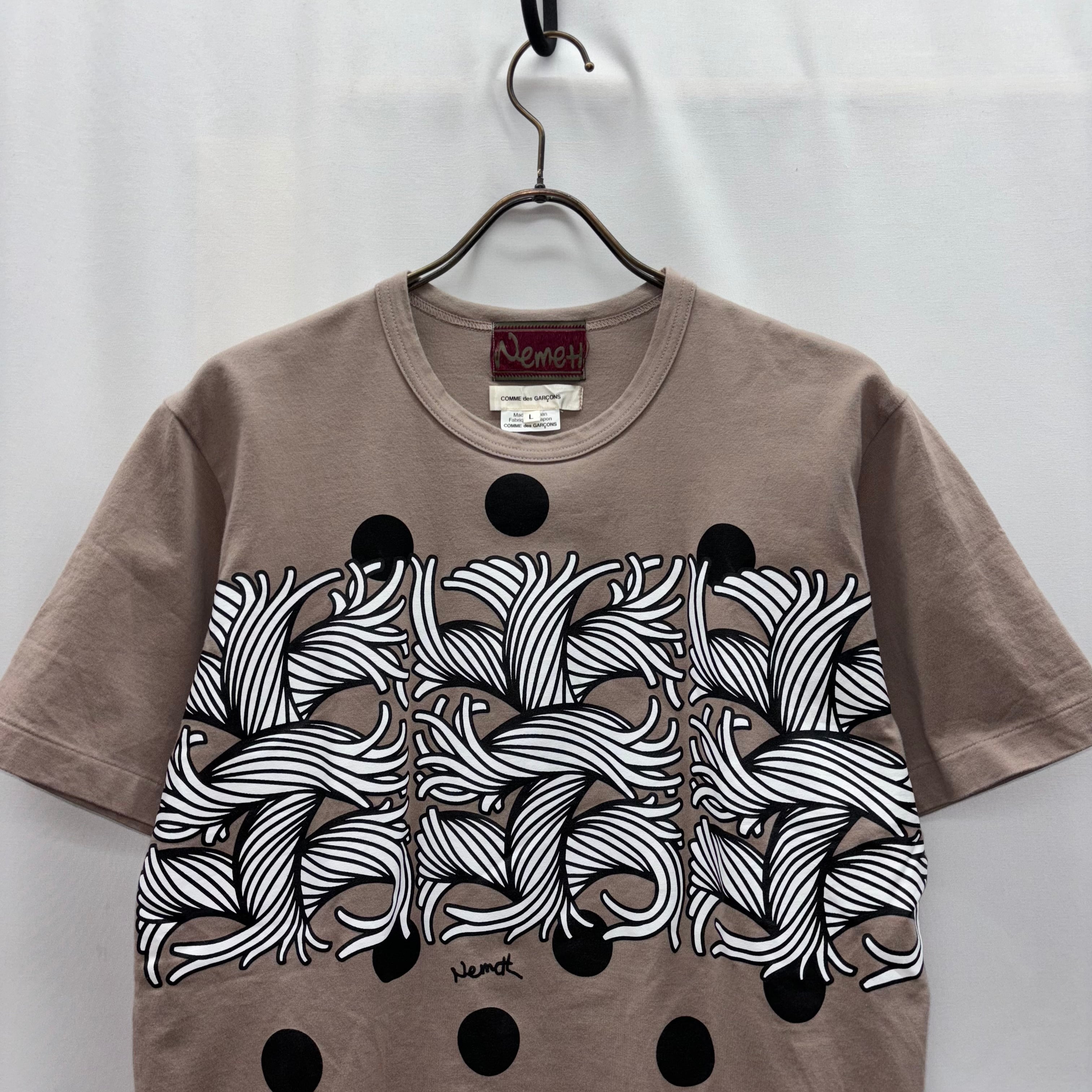 Christopher Nemeth Tシャツ　クリストファーネメス Christopher Nemeth x Comme des Garçons Tee コムデギャルソン