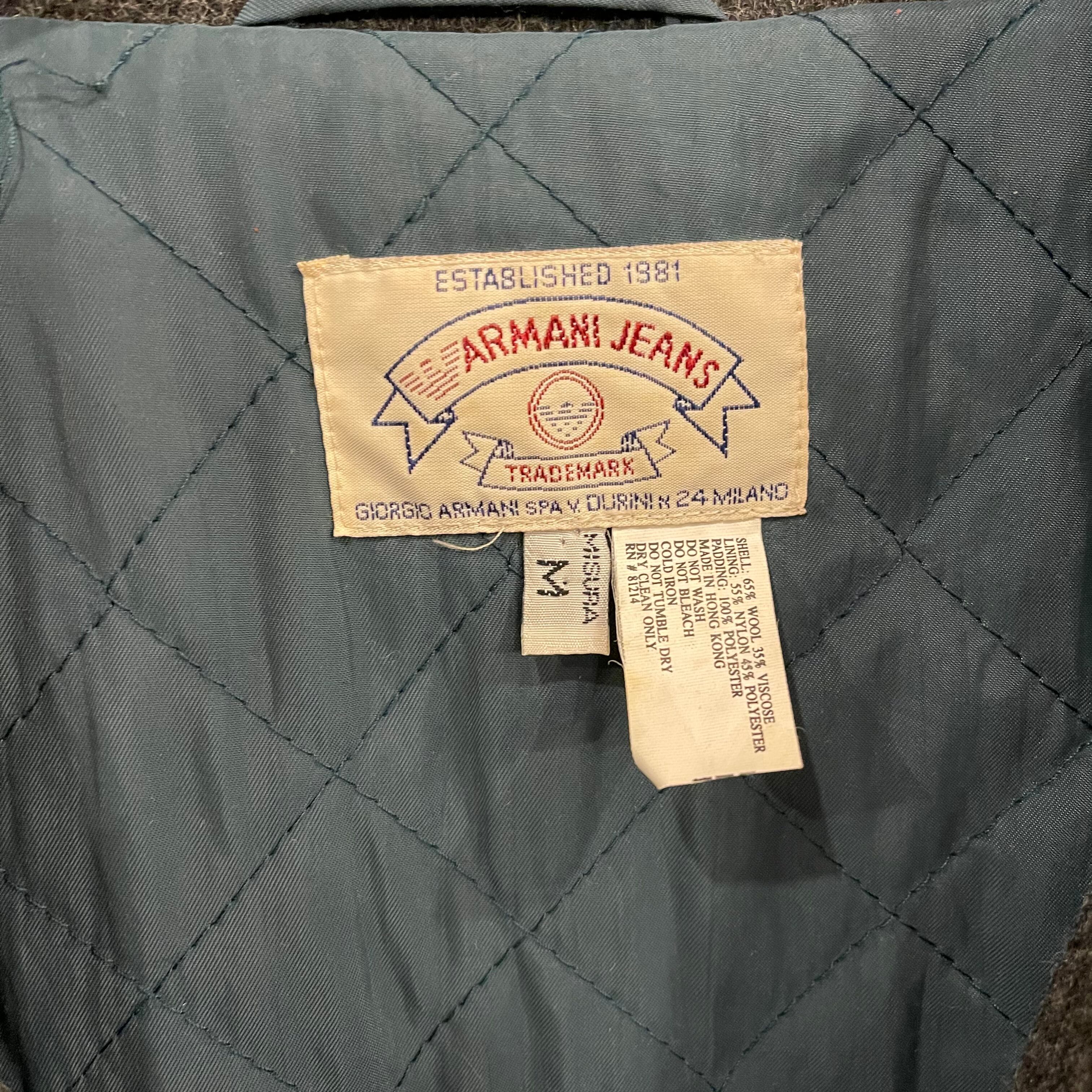 ARMANI JEANS Wool Jacket | VOSTOK