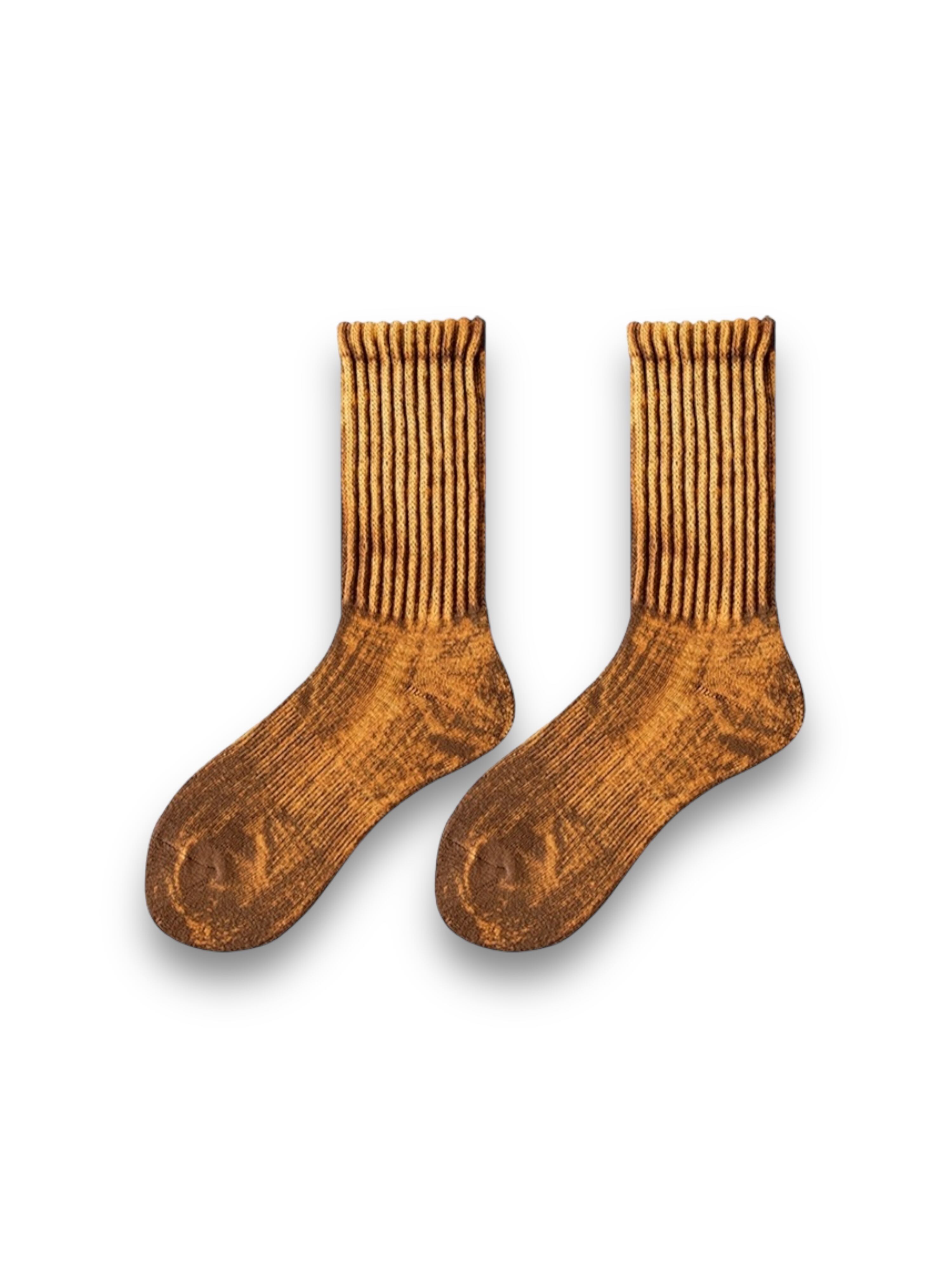 【PLANETSTUDIO】tiedie rib socks