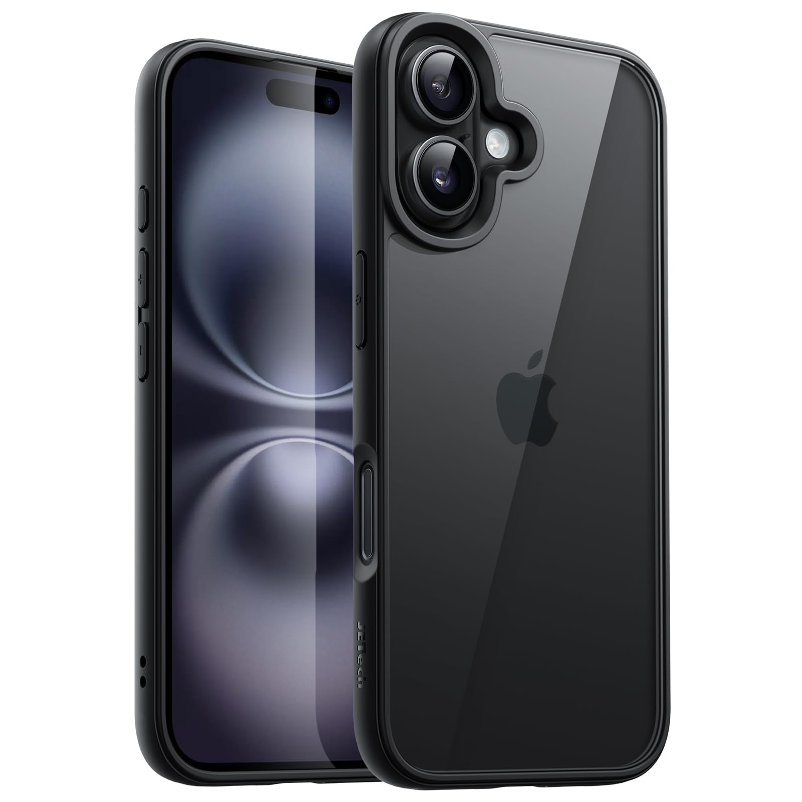 JETech iPhone 16用 ケース (ブラック)