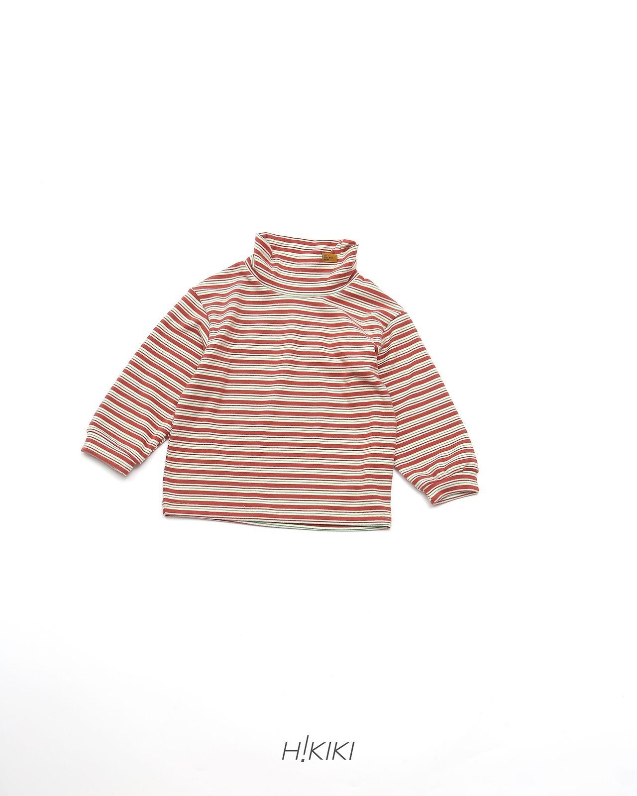 HIKIKI［取寄］stripe big turtle tee 26winter