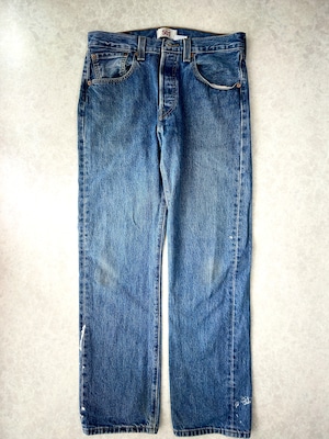 Levi’s 501 インディゴブルー ストレート デニムパンツ W31 L30