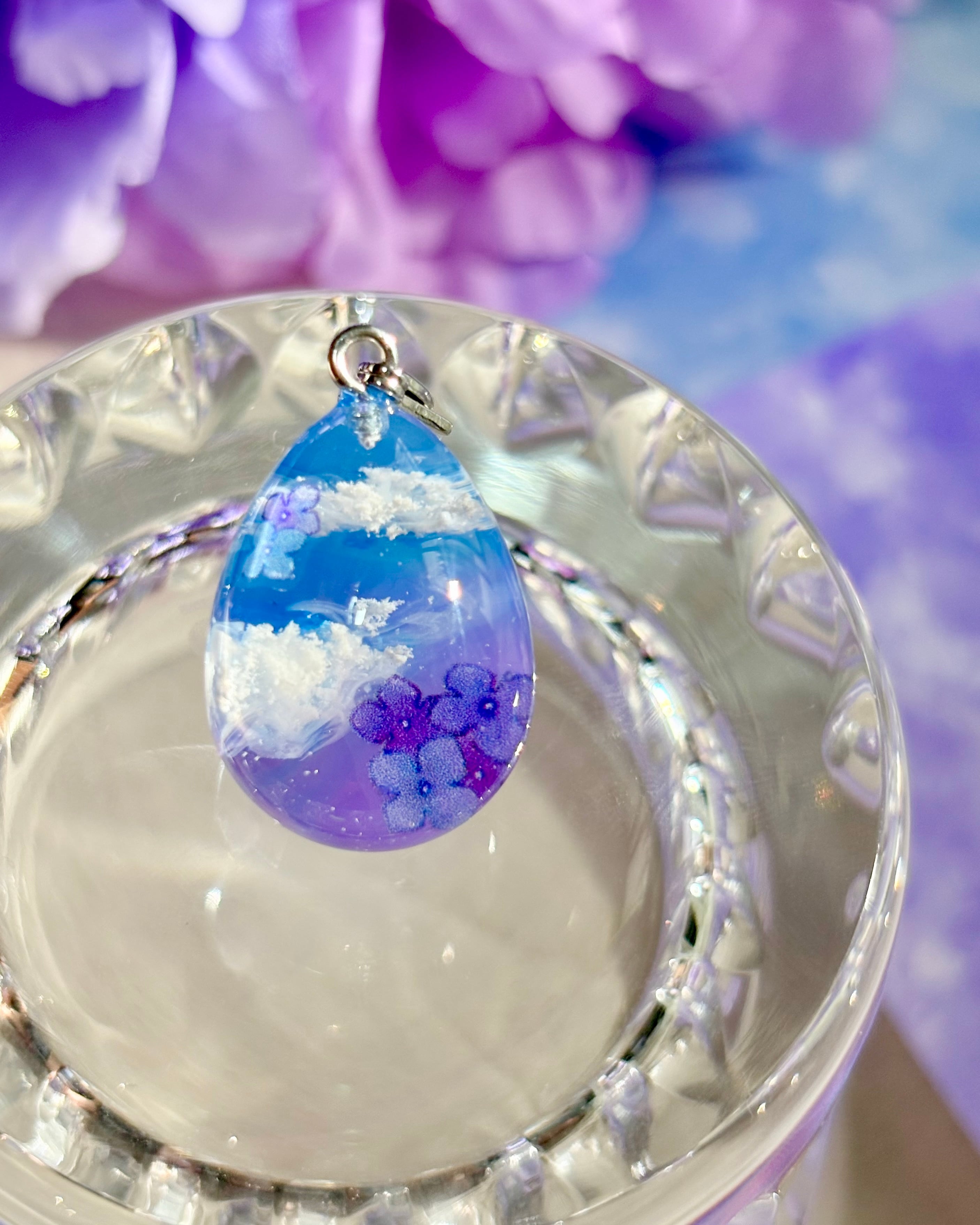 青藍の紫陽花<25mm>