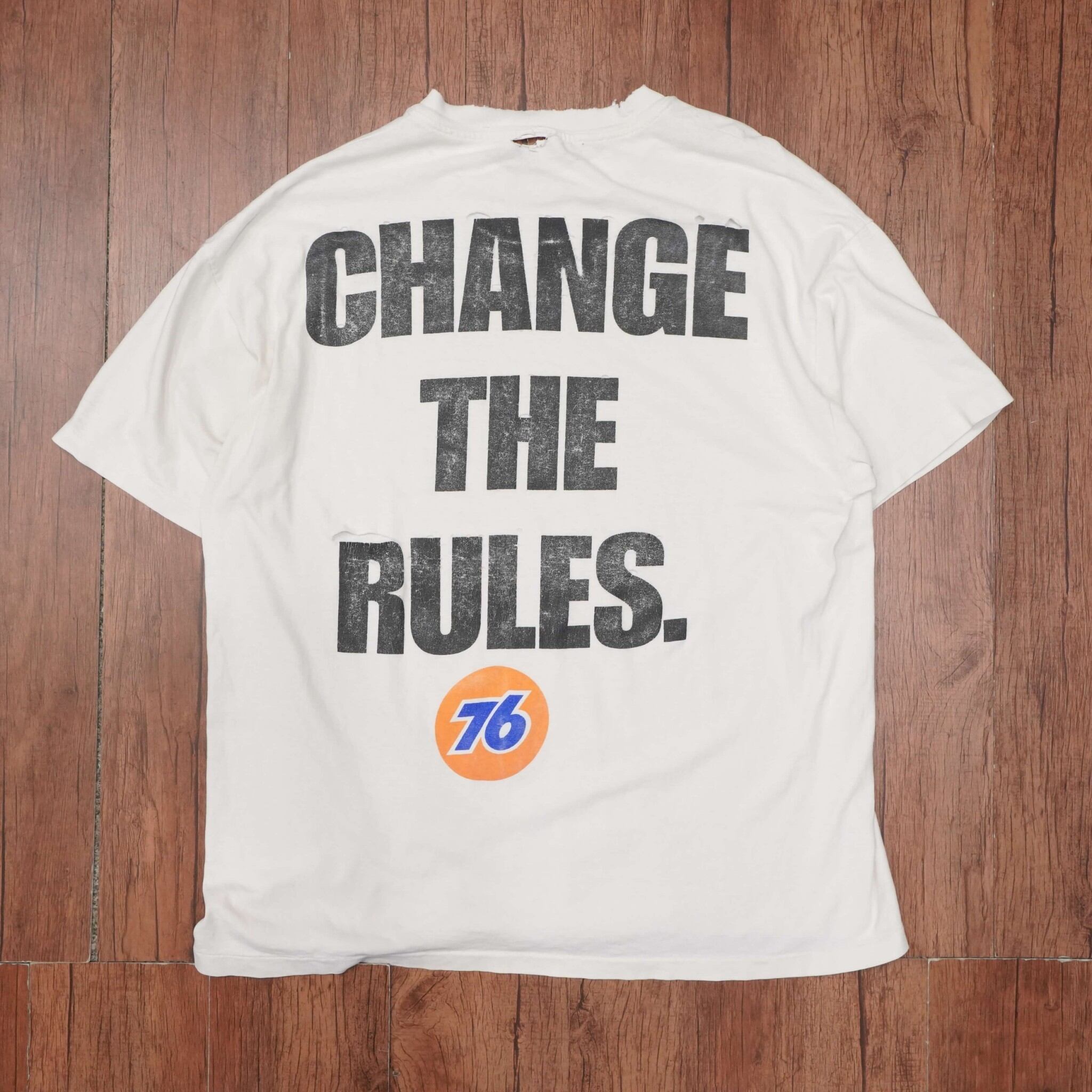 76lubricants change the rules vintage Tシャツ XL程度/vintage