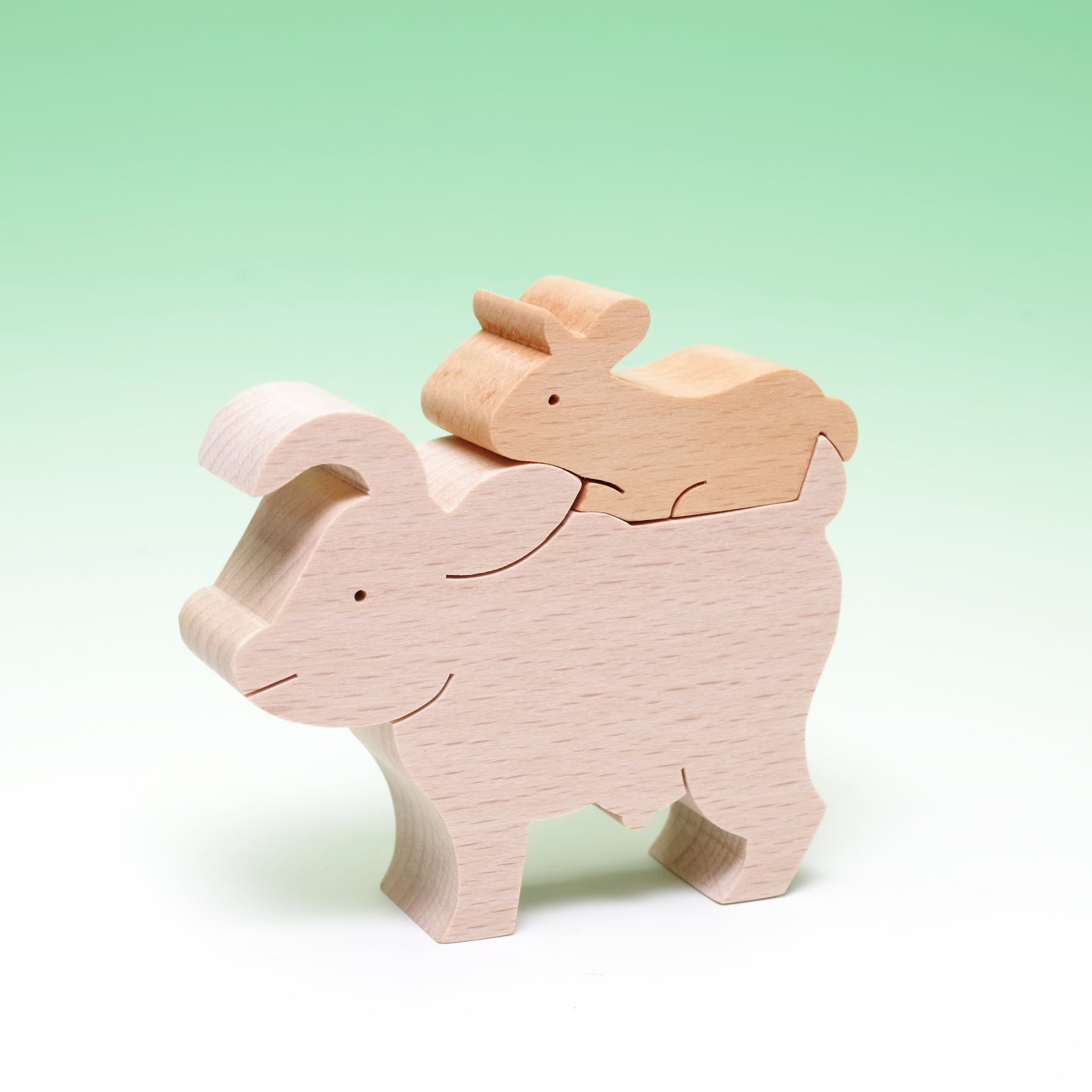 小黒三郎 どうぶつの組み木 | 木のおもちゃ専門店 おもちゃ箱