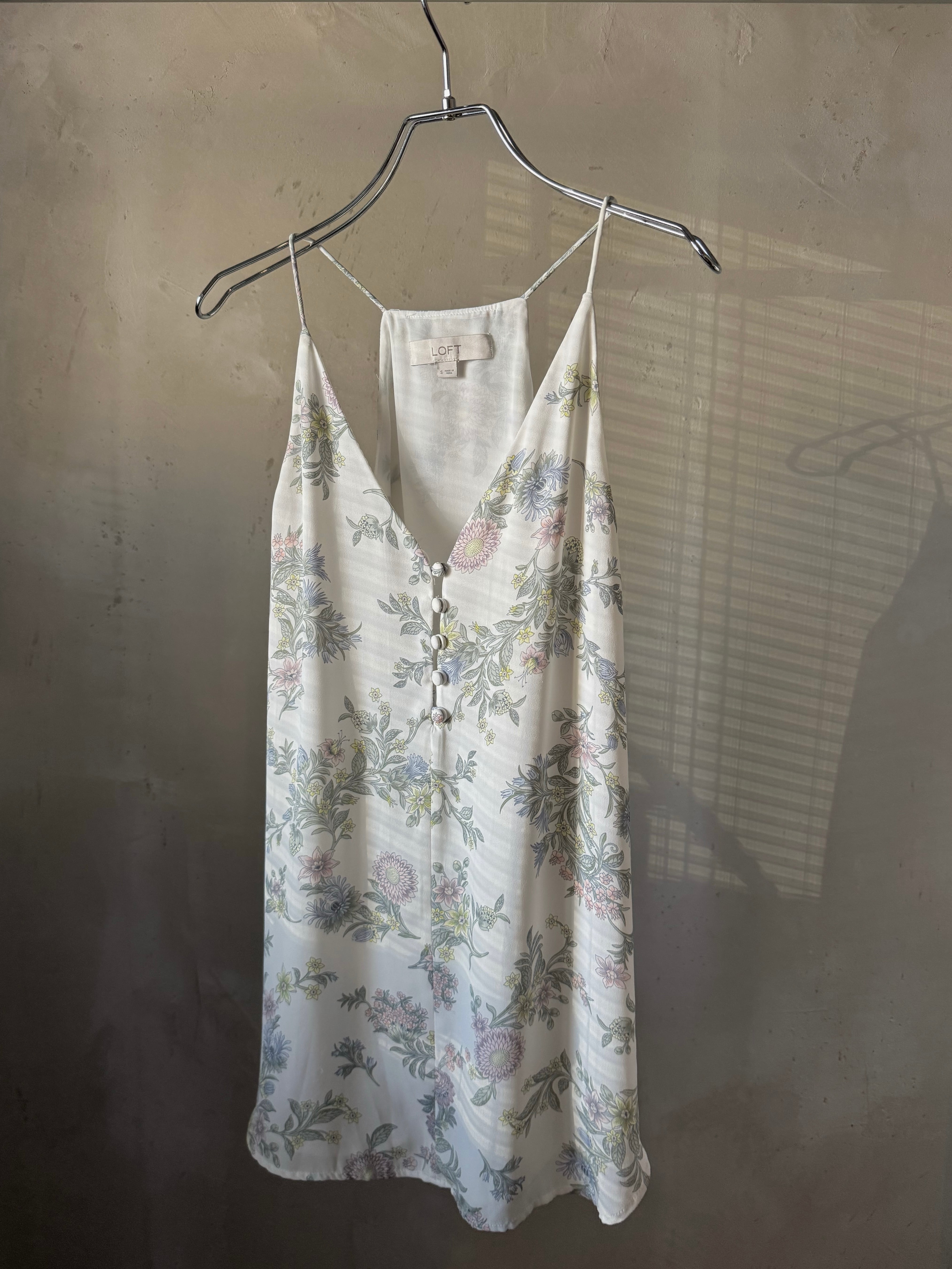 botanical cami tunic (Bill vintage)
