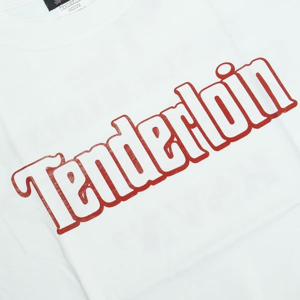 Size【L】 TENDERLOIN テンダーロイン IN THE WIND TEE SHIRTS WHITE T