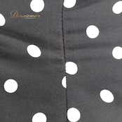 フラメンコ 衣装 ワンピース ドレス 水玉 ドット 黒 白 フリル ボランテ STALL Co.,Ltd ボウタイ ダンス パーティ 発表会 レトロ ブラック系 ホワイト系 おしゃれ 女性用 フォーマル 衣装ダンス イベント ステージ衣装 コスチューム