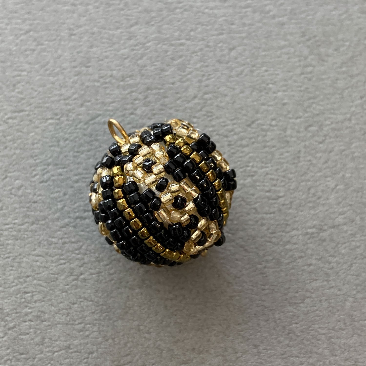 再入荷〉Duaオリジナル ビーズボールL（22mm/花柄カン付） | Dua