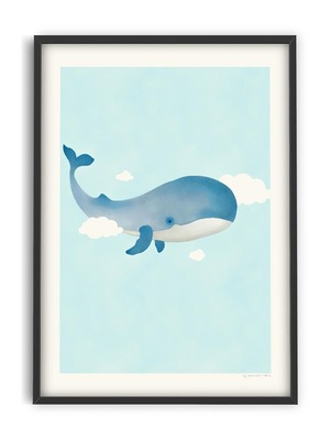 【アートポスター】Whale Dreams
