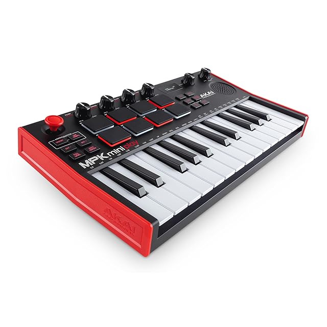 AKAI Professional MIDIキーボードコントローラー 25鍵 内蔵スピーカー