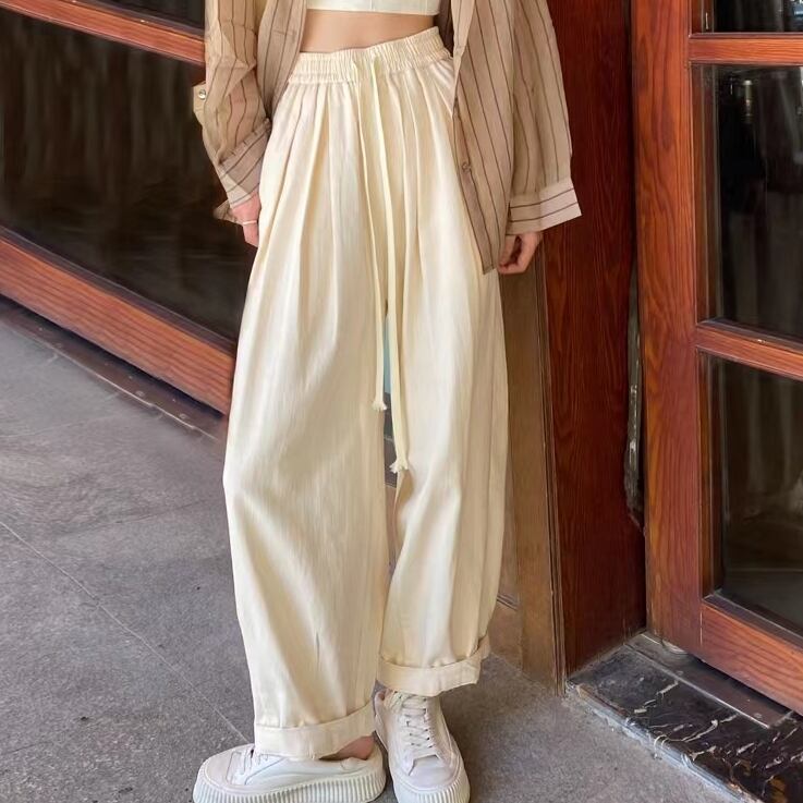 パンツ レディース カジュアルパンツ S M L XL 2XL 大きいサイズ ワイドパンツ ストレートパンツ コットン シンプル カジュアル お洒落 おしゃれ オシャレ かっこいい ラフ 抜け感 ルーズ プラスサイズ ゆったり ゆる オフホワイト ブラック カーキ 10代 20代 30代 40代 50代 無地 学生 大学生 通学 カフェ ランチ お出かけ お買い物 ショッピング 公園 ピクニック 送料無料 休日 旅行 普段使い デイリー ファッション コーデ スタイル トレンド 流行 モテ 楽ちん