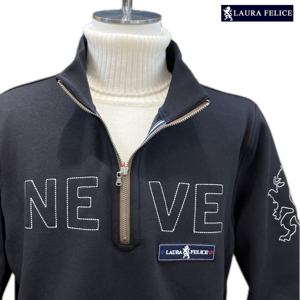 LAURA FELICE フルジップアップトレーナー