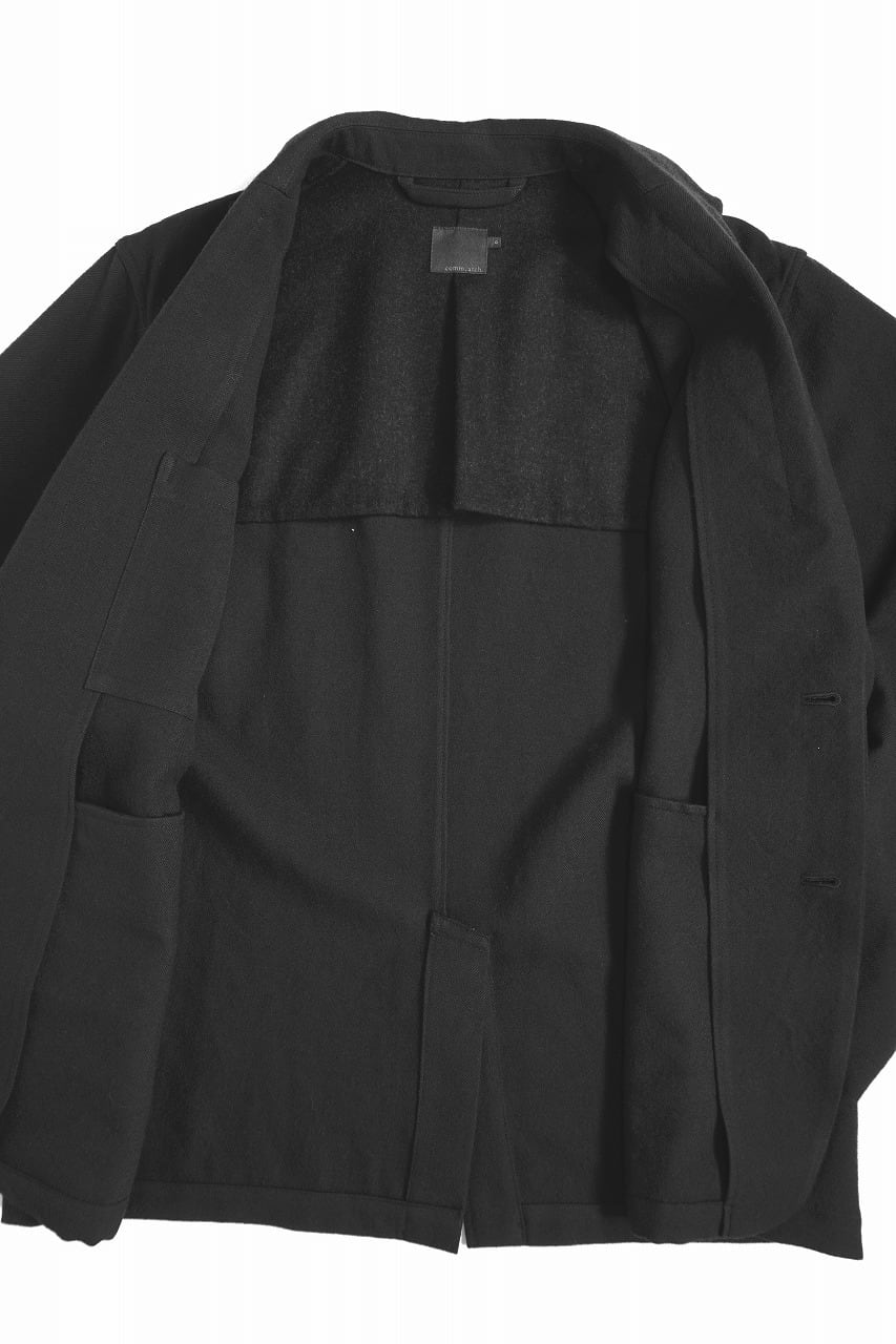 Virgin Wool Washed Twill Jacket