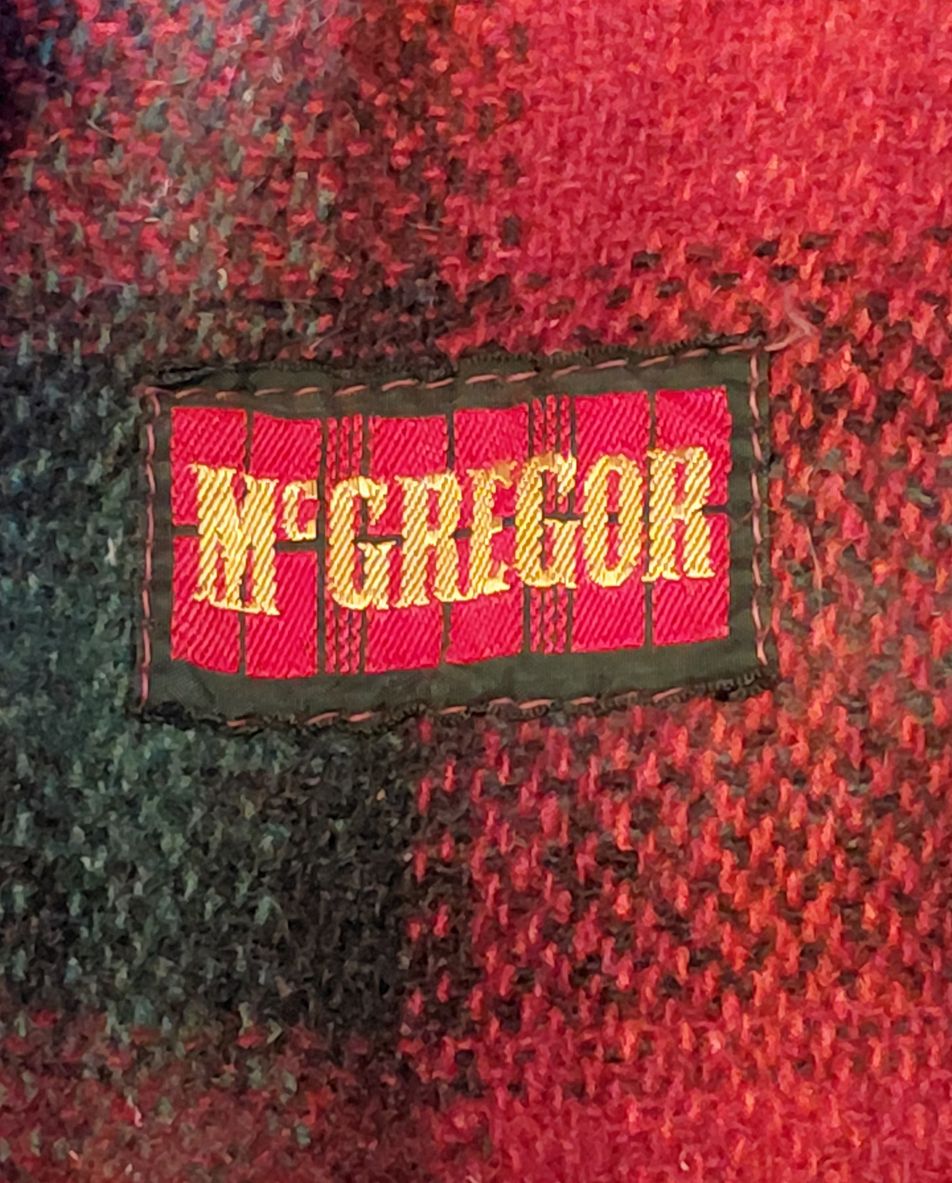 60s McGREGOR Checked Wool Gown | THE LIGHT CLOTHING