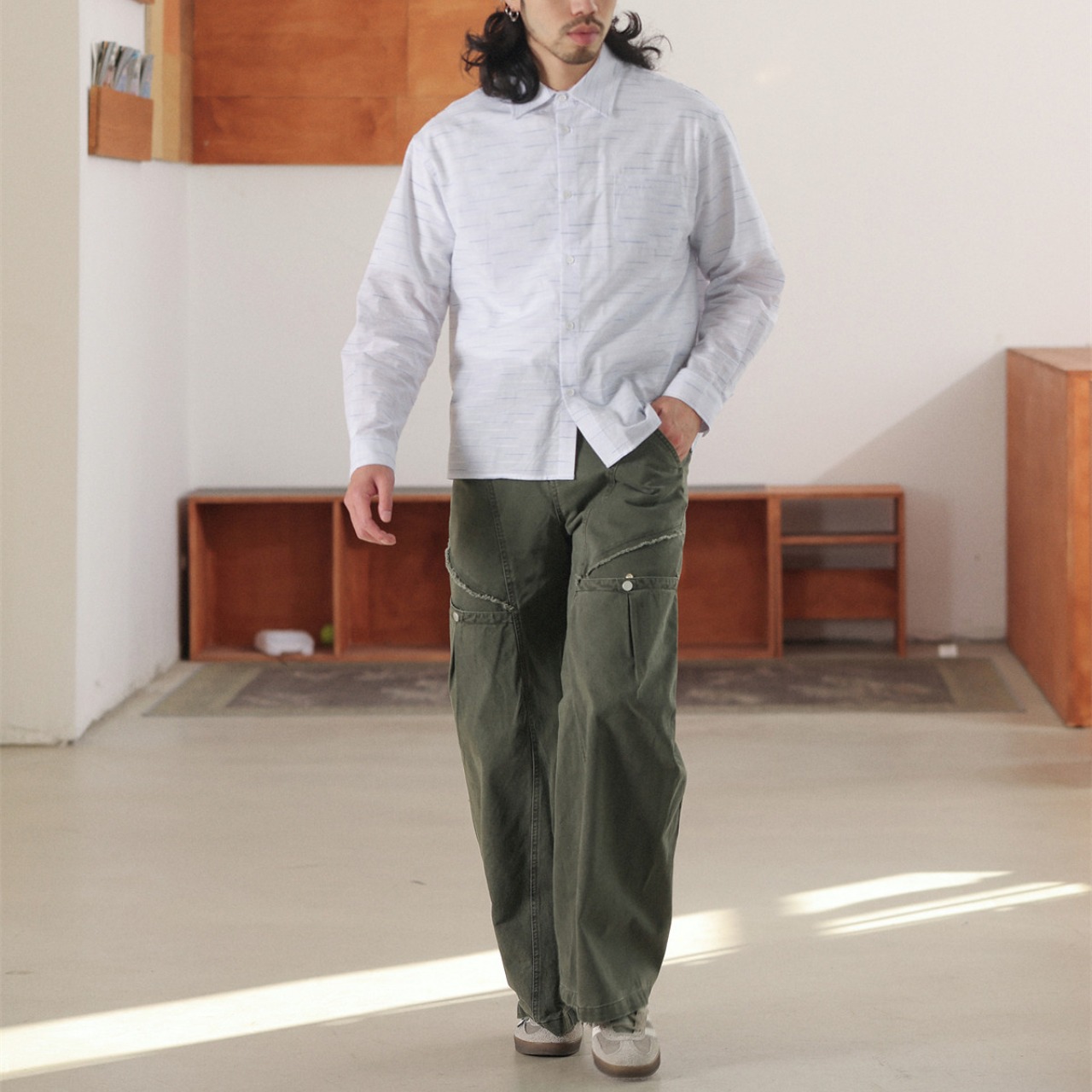 モノリス・アーティキュレートカーゴパンツ N3552 - 6