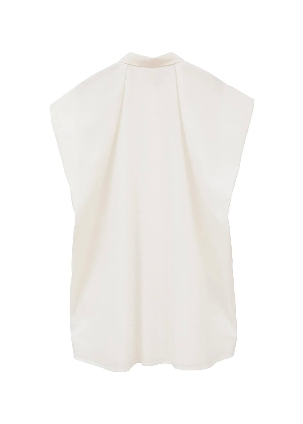 CLANE : NUANCE SHOULDER OVER SHIRTS 19122-4172 C/# WHITE SIZE 1