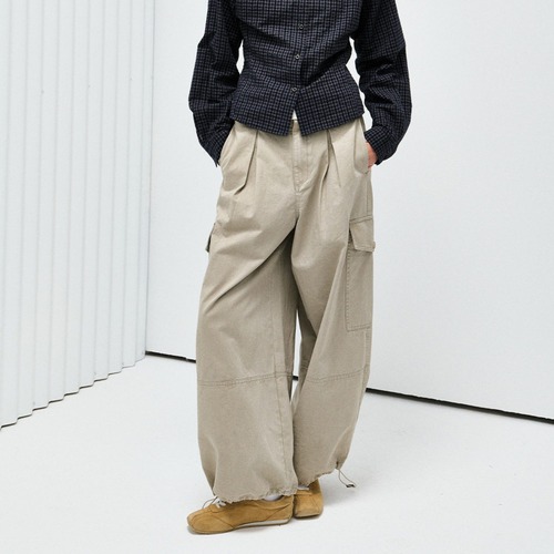 Wide Cargo Pants　T6205