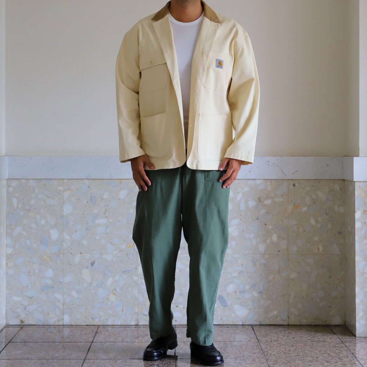 極美品】70s U.S.ARMY O.G 107 BAKER PANTS made in USA vintage W36