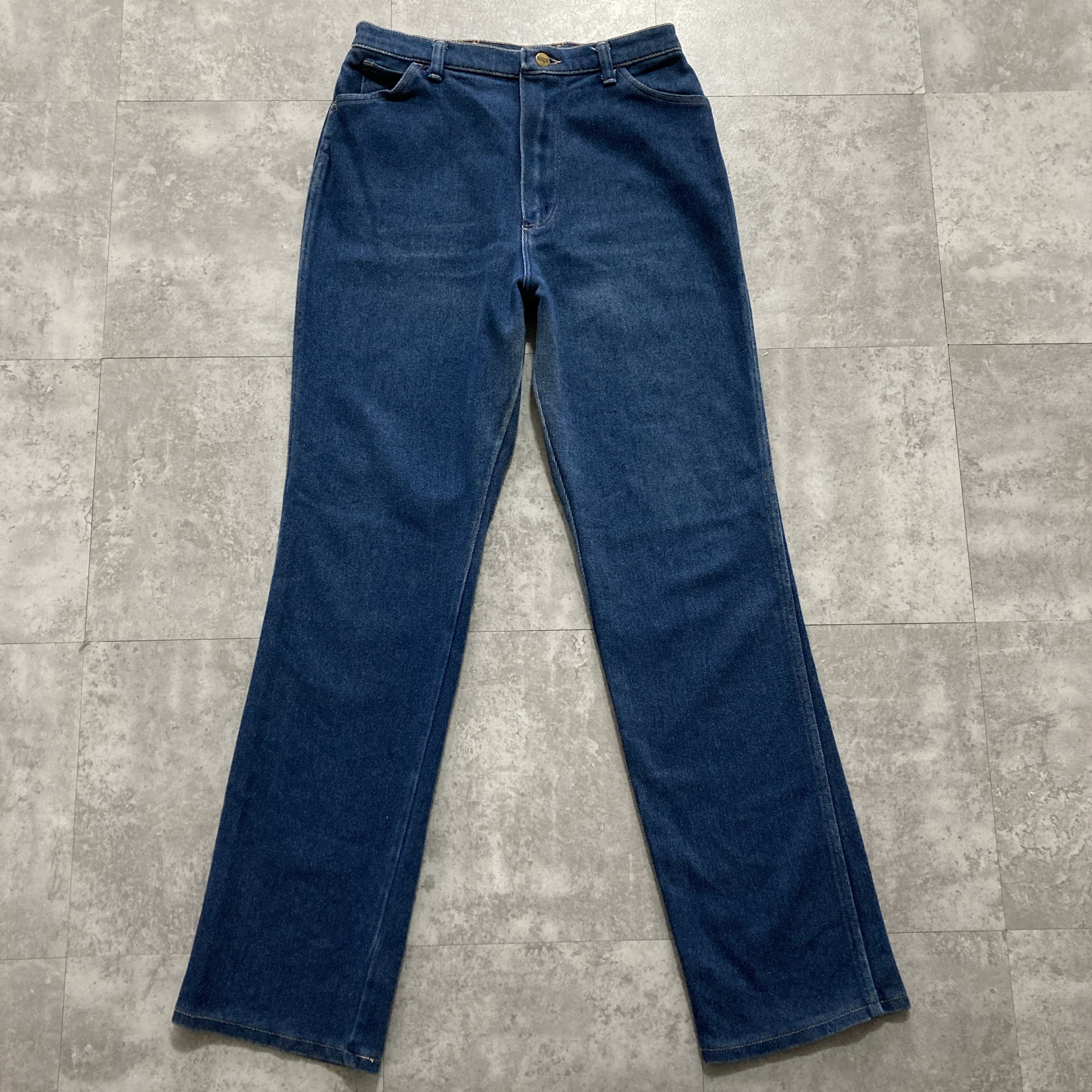 70s-80s】 USA製 Wrangler ラングラー 表記16 アメリカ製 ジッパー